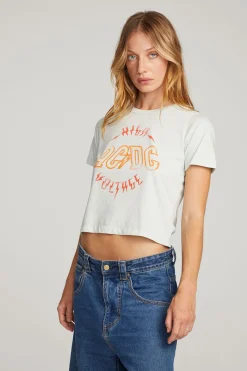 Cheap Chaser Brand AC/DC High Voltage Tee
