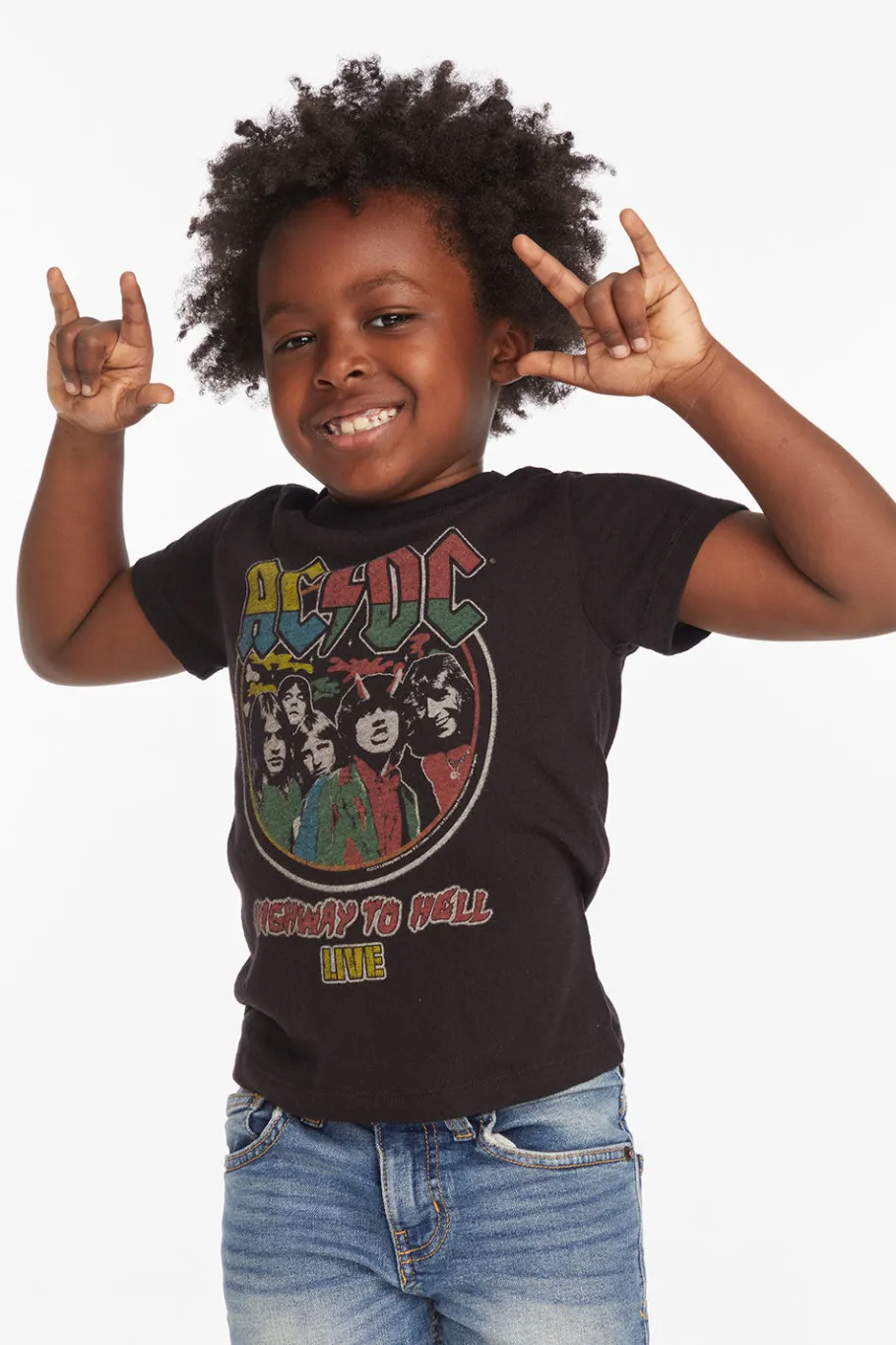 Flash Sale Chaser Brand AC/DC Highway To Hell Live Boys Tee