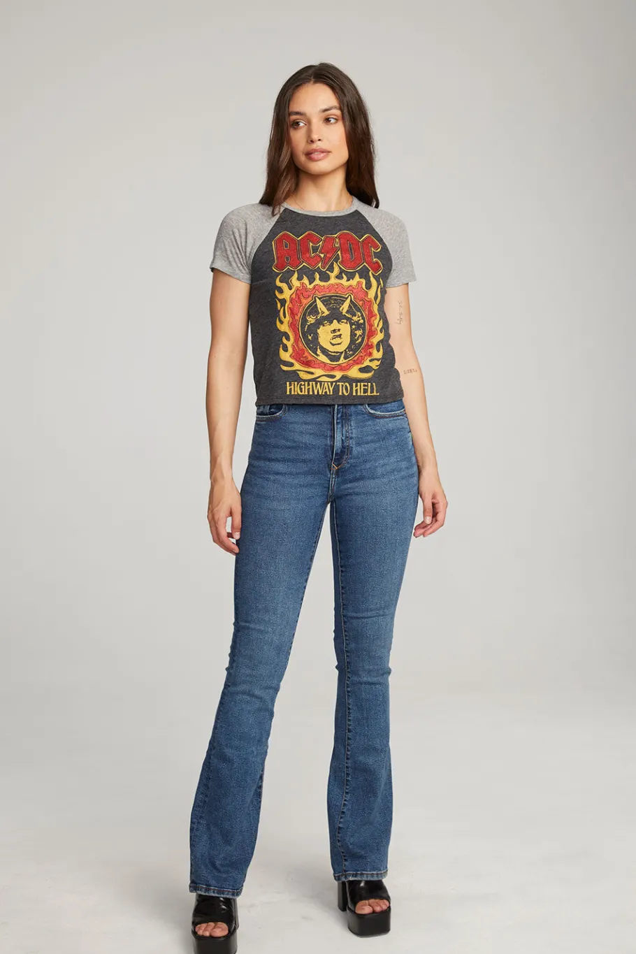 Cheap Chaser Brand AC/DC Highway To Hell Tee