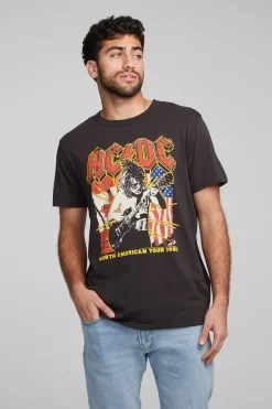 Hot Chaser Brand AC/DC North American Tour Crew Neck Tee