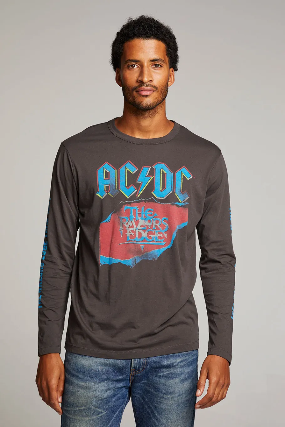 New Chaser Brand AC/DC The Razors Edge Mens Tee