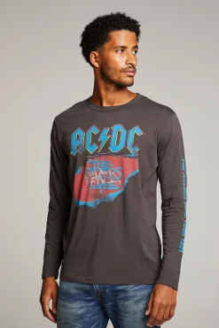 New Chaser Brand AC/DC The Razors Edge Mens Tee