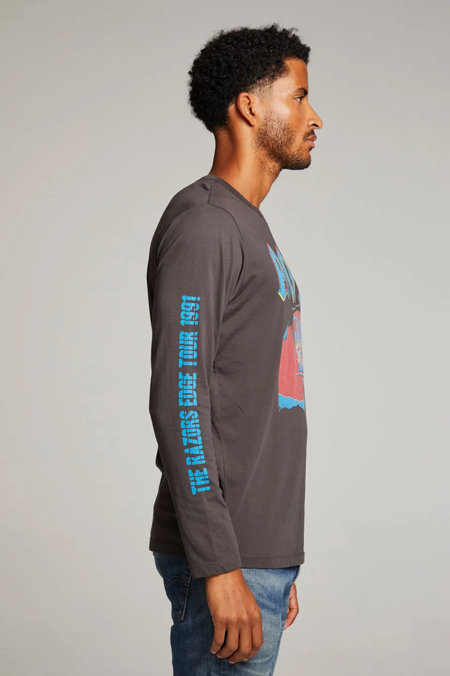 New Chaser Brand AC/DC The Razors Edge Mens Tee