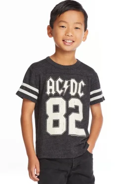 Hot Chaser Brand AC/DC Tour 82 Boys Triblend Crew Neck Tee