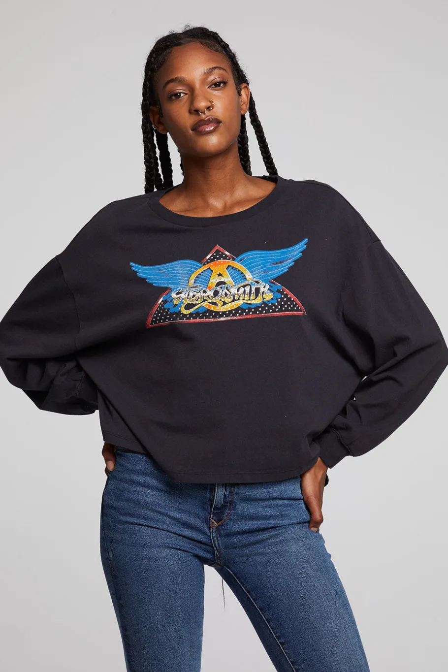 New Chaser Brand Aerosmith Rock In A Hard Place Long Sleeve