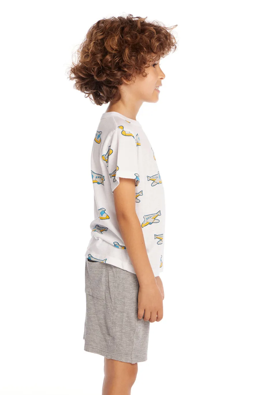 Hot Chaser Brand Airplane Boys Tee