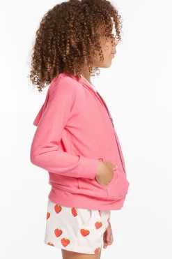 Store Chaser Brand Alana Orchid Girls Zip Up Hoodie