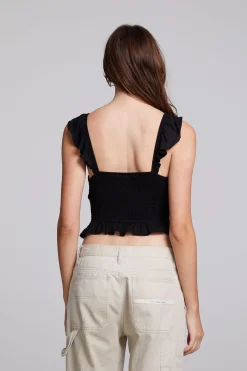 Cheap Chaser Brand Alessia Black Blouse