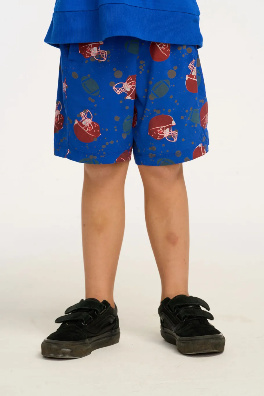 Online Chaser Brand All Over Football Helmet Boys Shorts