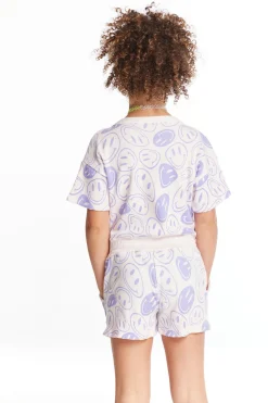 Online Chaser Brand All Over Smiles Girls Romper