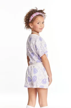 Online Chaser Brand All Over Smiles Girls Romper