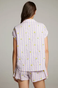 New Chaser Brand Allover Lemons Shirt