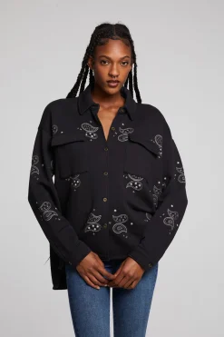 Store Chaser Brand Allover Paisley Button Down
