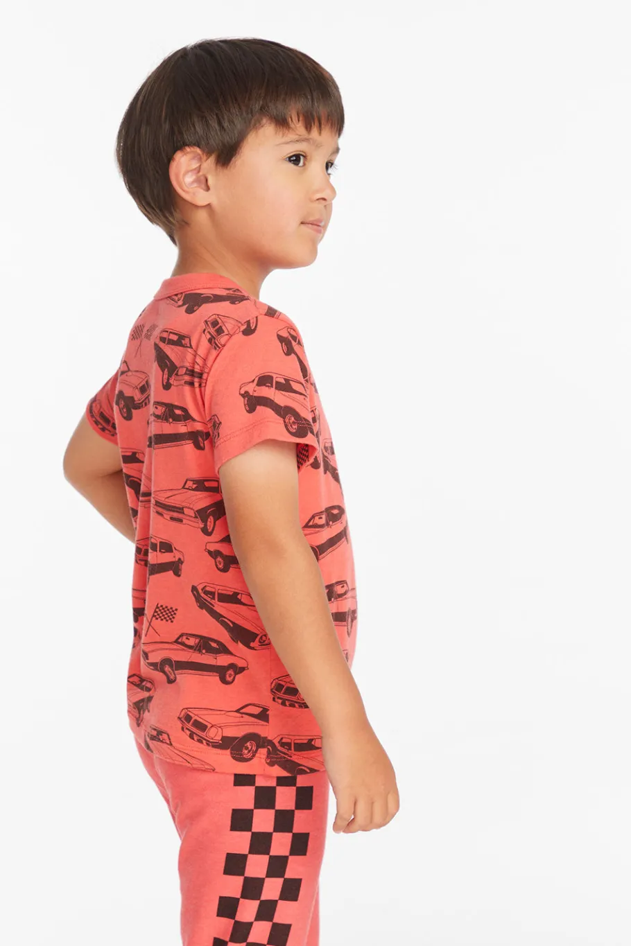 Shop Chaser Brand Allover Racer Boys Tee