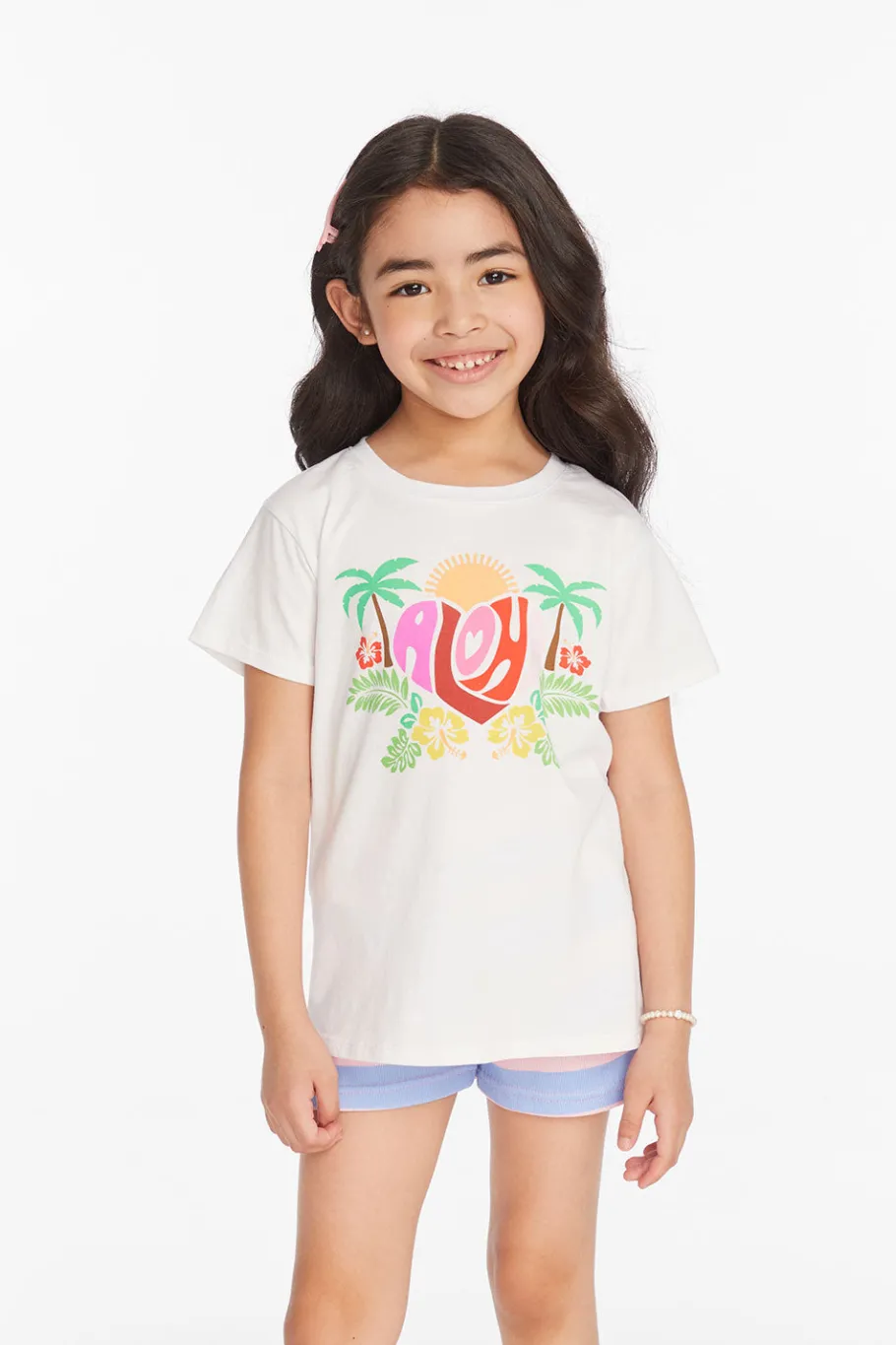 Clearance Chaser Brand Aloha Girls Tee