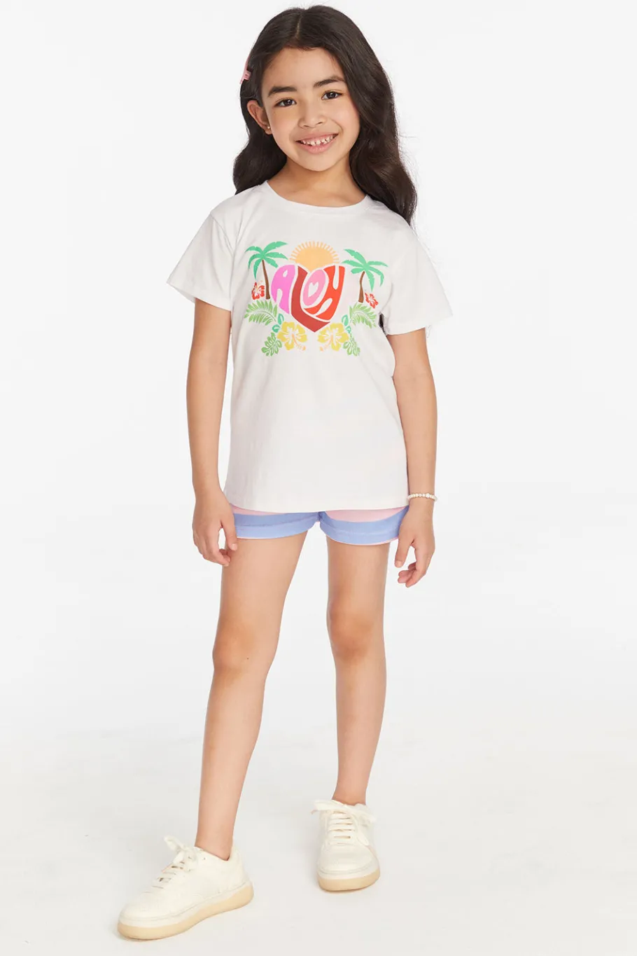 Clearance Chaser Brand Aloha Girls Tee