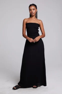 Online Chaser Brand Anita Black Maxi Dress
