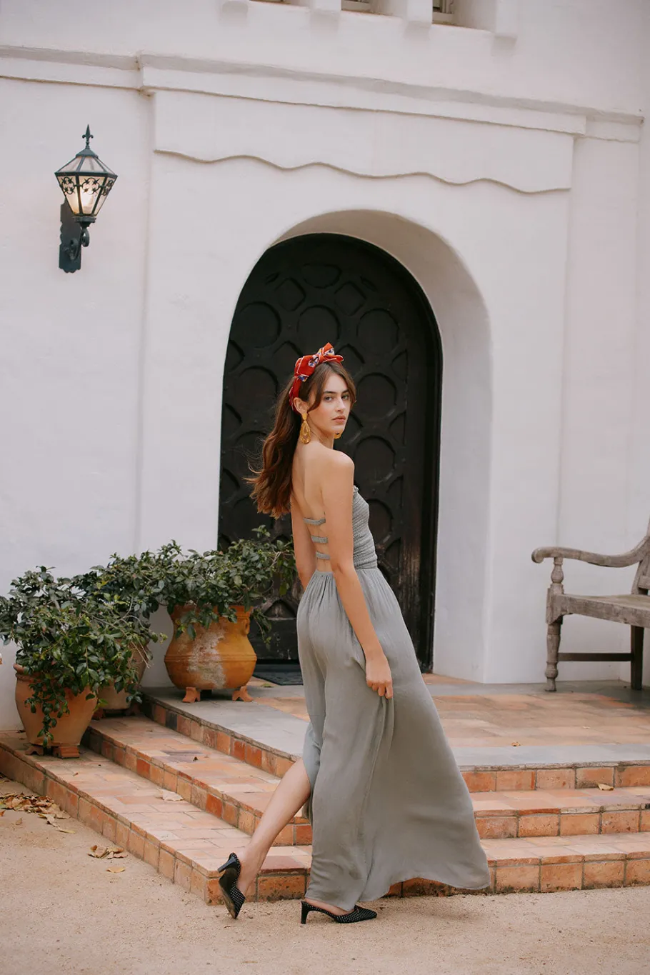 Sale Chaser Brand Anita Sage Maxi Dress