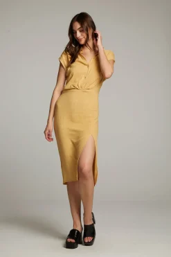 Shop Chaser Brand Atlantic Parchment Midi Dress