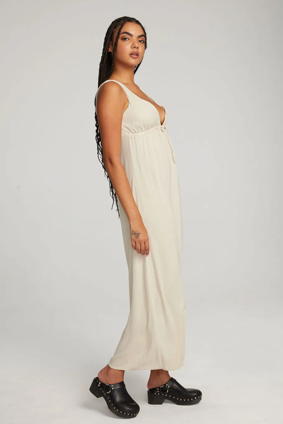 Outlet Chaser Brand Aubrey White Bark Dress
