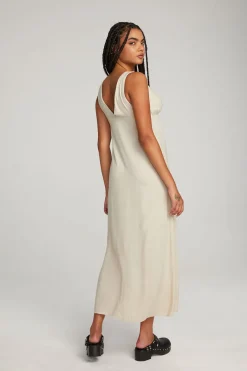 Outlet Chaser Brand Aubrey White Bark Dress