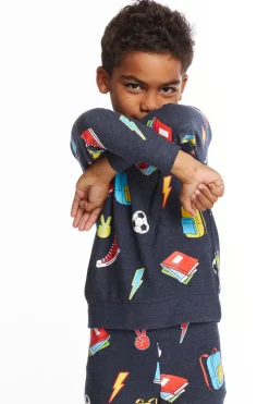 Outlet Chaser Brand Back To School Boys Long Sleeve