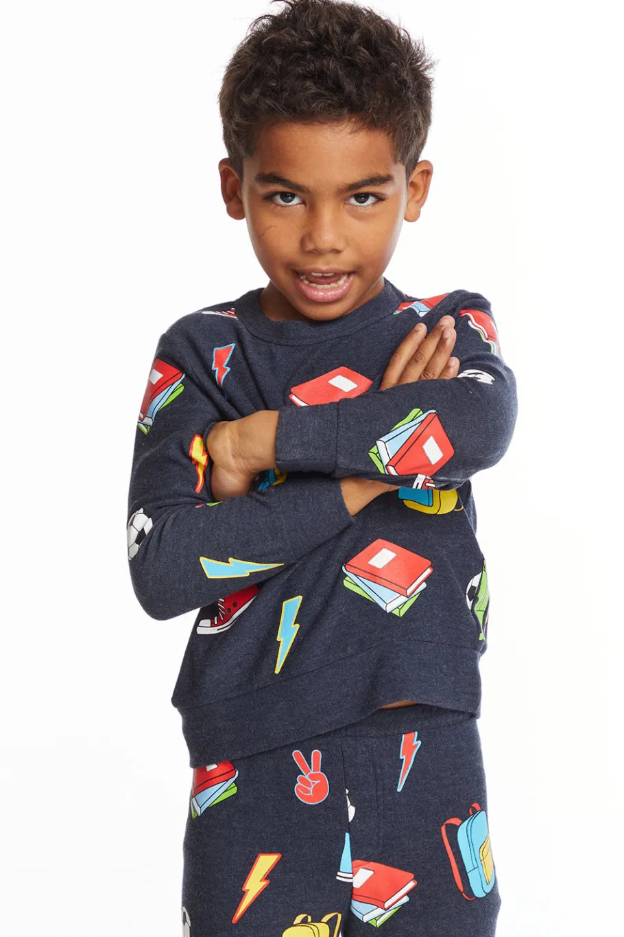 Outlet Chaser Brand Back To School Boys Long Sleeve