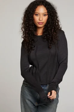 Sale Chaser Brand Baysidee Licorice Long Sleeve
