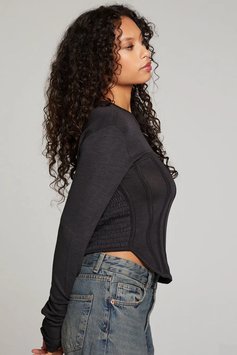 Sale Chaser Brand Baysidee Licorice Long Sleeve