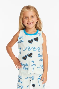 Shop Chaser Brand Beach Vibes Girls Millie Tank