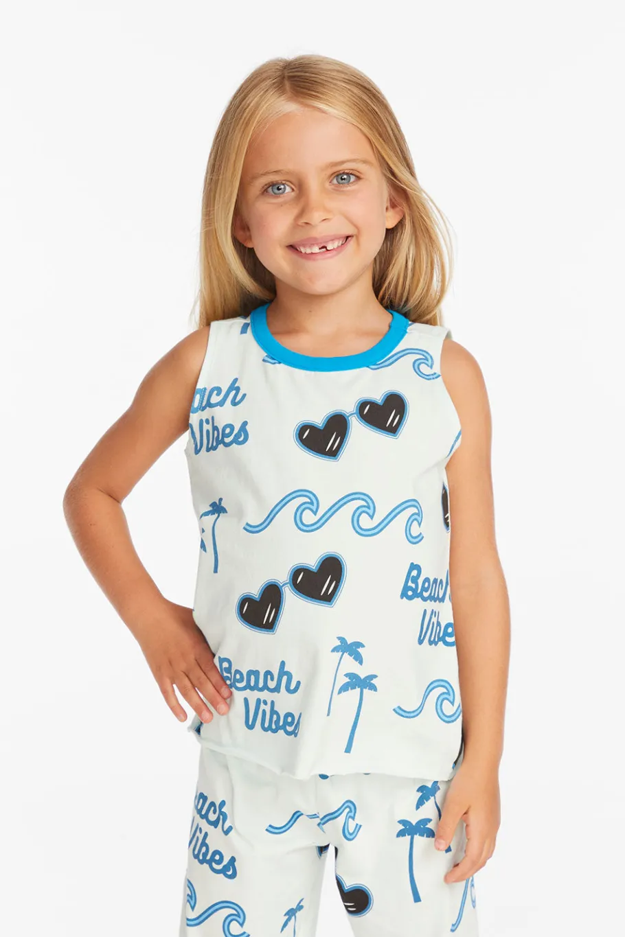 Shop Chaser Brand Beach Vibes Girls Millie Tank