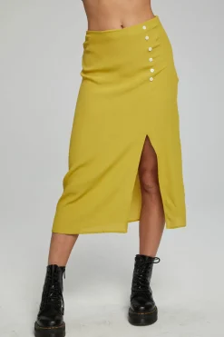 Sale Chaser Brand Belle Midi Skirt - Kiwi