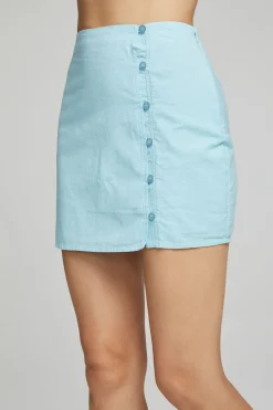 Store Chaser Brand Belle Mini Skirt - Clear Sky