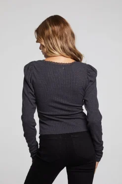 Flash Sale Chaser Brand Betsey Licorice Long Sleeve