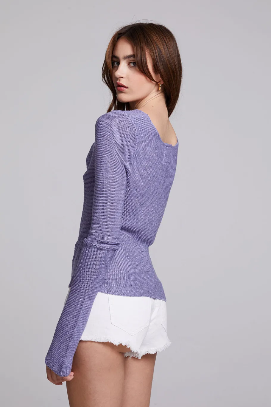Clearance Chaser Brand Bianca Violet Sweater