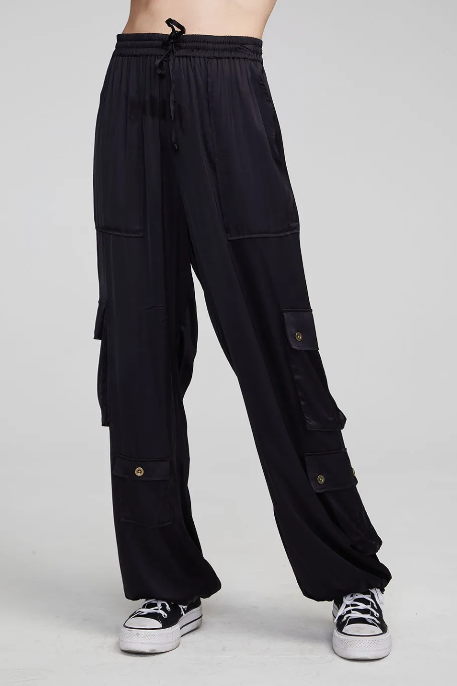 Store Chaser Brand Billyy Shadow Black Trousers