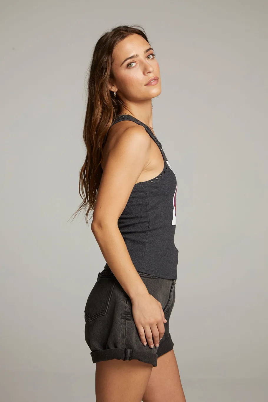 Cheap Chaser Brand Black Sabbath Cross Tank