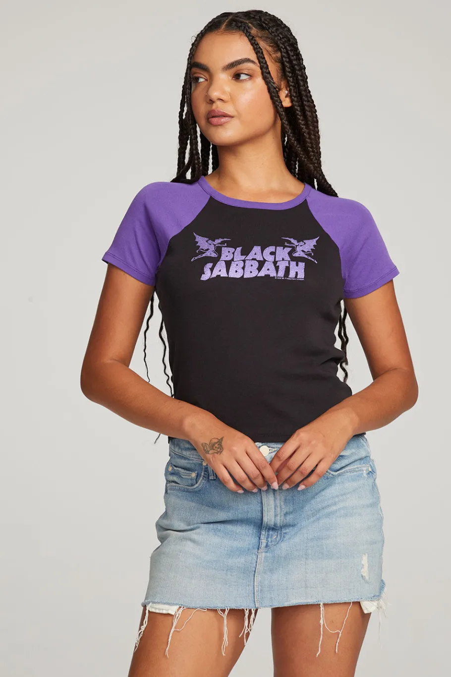 Store Chaser Brand Black Sabbath Henry Logo Tee
