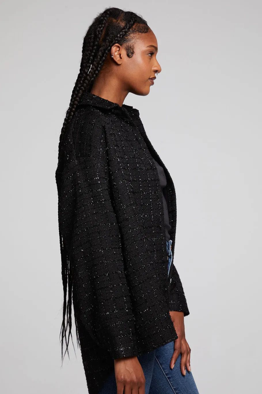 Flash Sale Chaser Brand Blake Licorice Button Down
