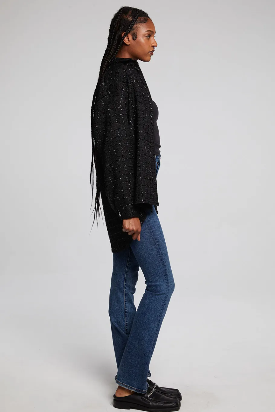 Flash Sale Chaser Brand Blake Licorice Button Down