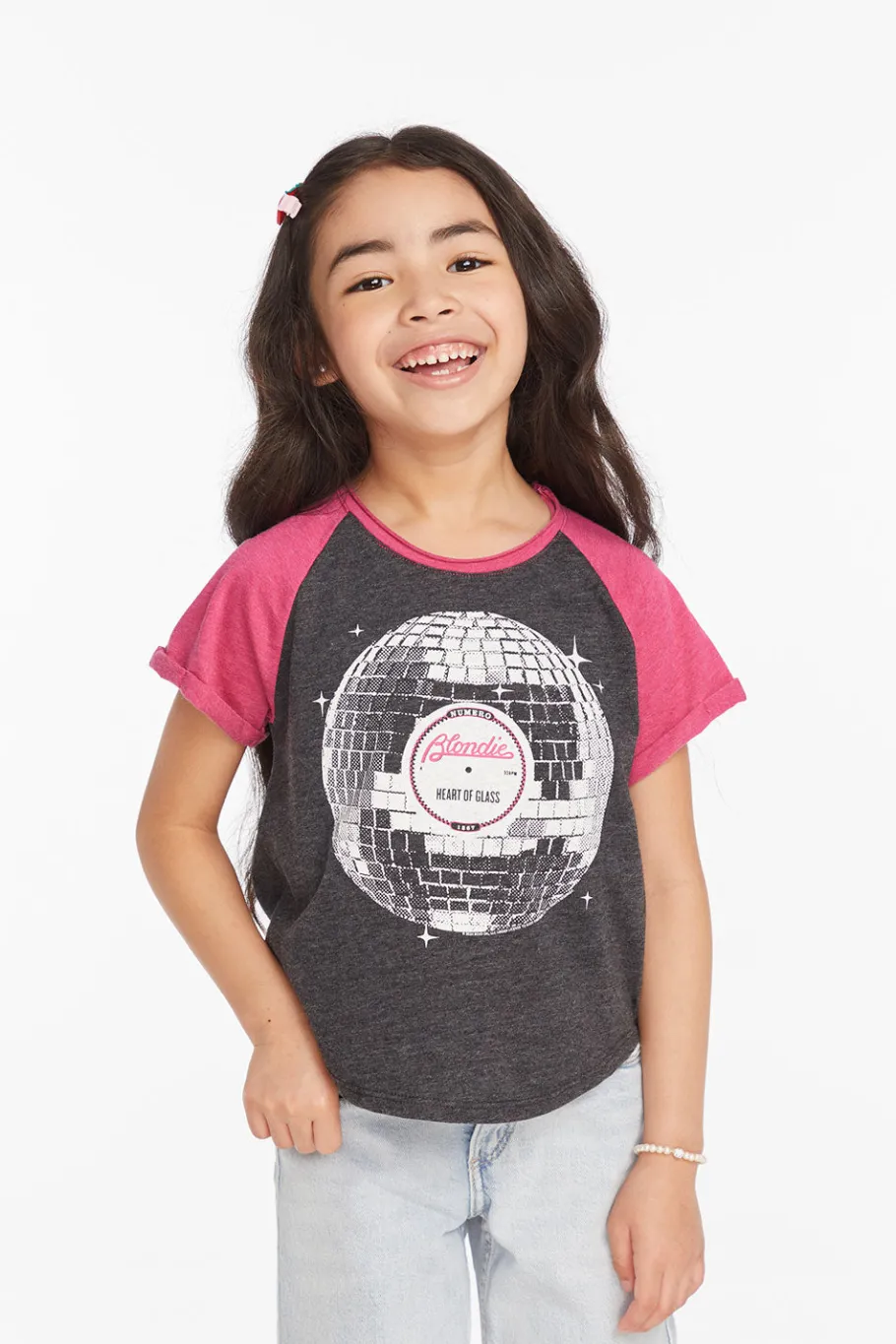 Hot Chaser Brand Blondie Heart Of Glass Girls Tee