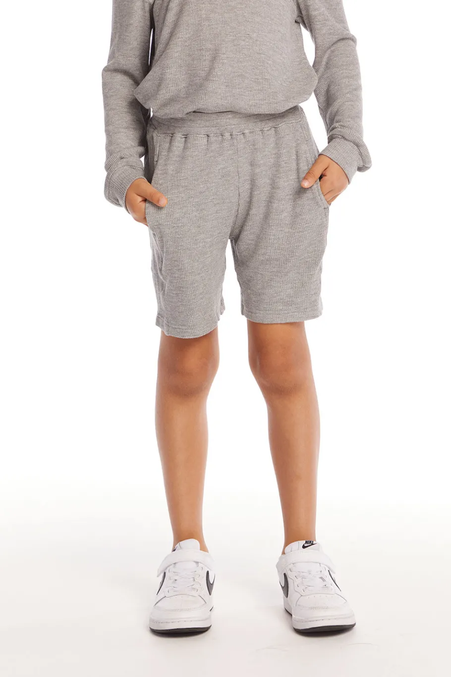 New Chaser Brand Boat Day Heather Grey Boys Shorts