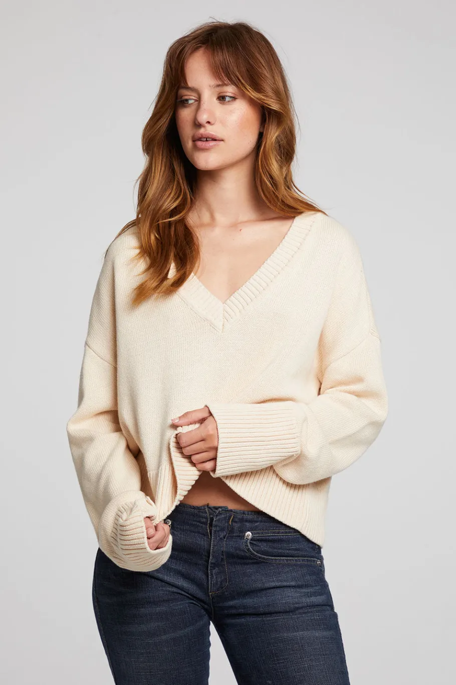 Hot Chaser Brand Bolinas Whitecap Grey Pullover