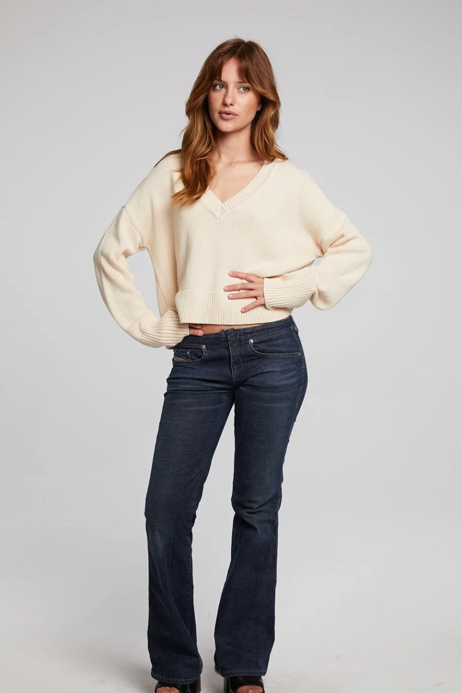 Hot Chaser Brand Bolinas Whitecap Grey Pullover
