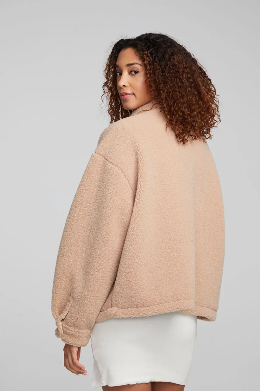 Cheap Chaser Brand Bolt Oatmeal Jacket