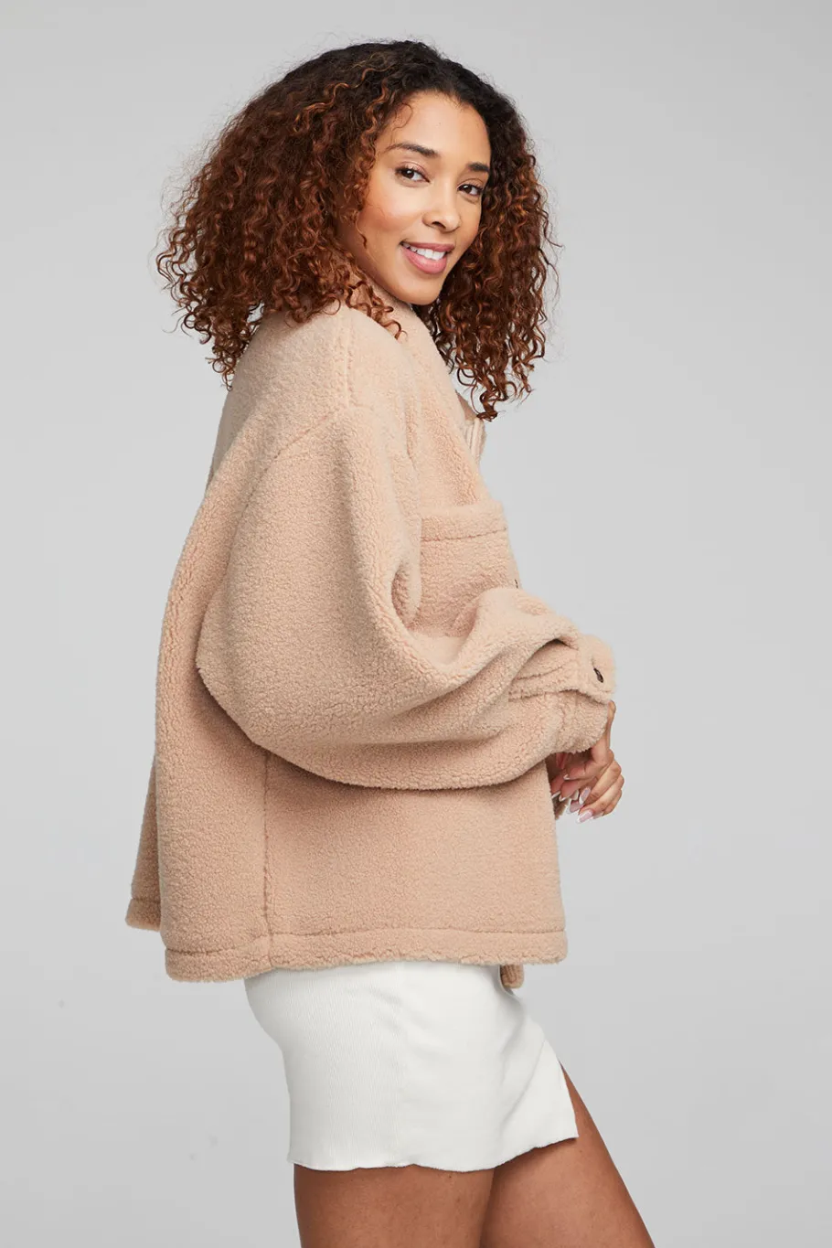 Cheap Chaser Brand Bolt Oatmeal Jacket