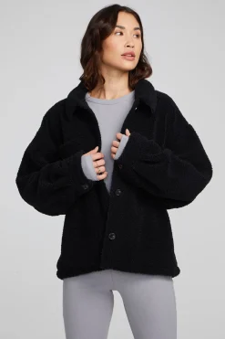 Discount Chaser Brand Bolt Shadow Black Jacket