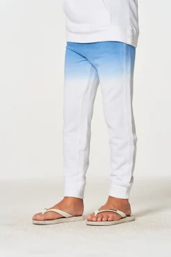 Fashion Chaser Brand Boys Linen French Terry Beach Joggers