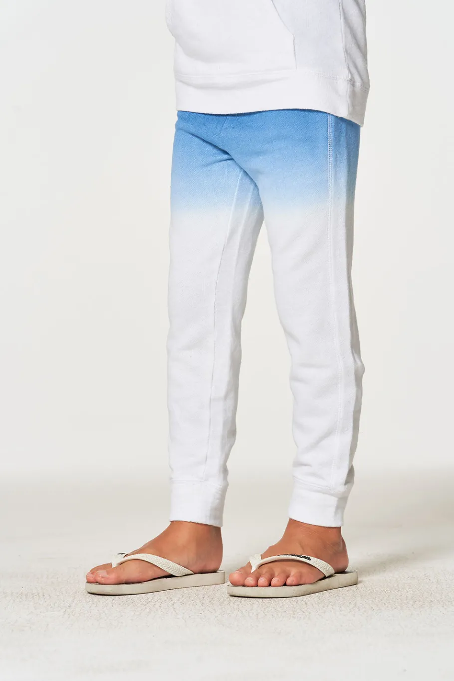 Fashion Chaser Brand Boys Linen French Terry Beach Joggers