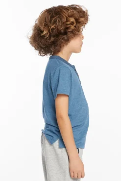 Best Chaser Brand Boys Niagara Short Sleeve Henley